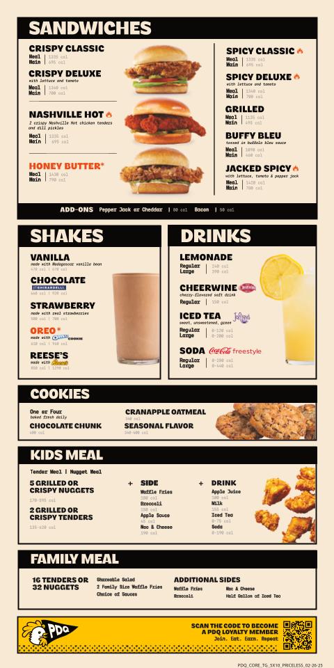 PDQ Jacksonville: Bartram Park 8oz Bleu Cheese